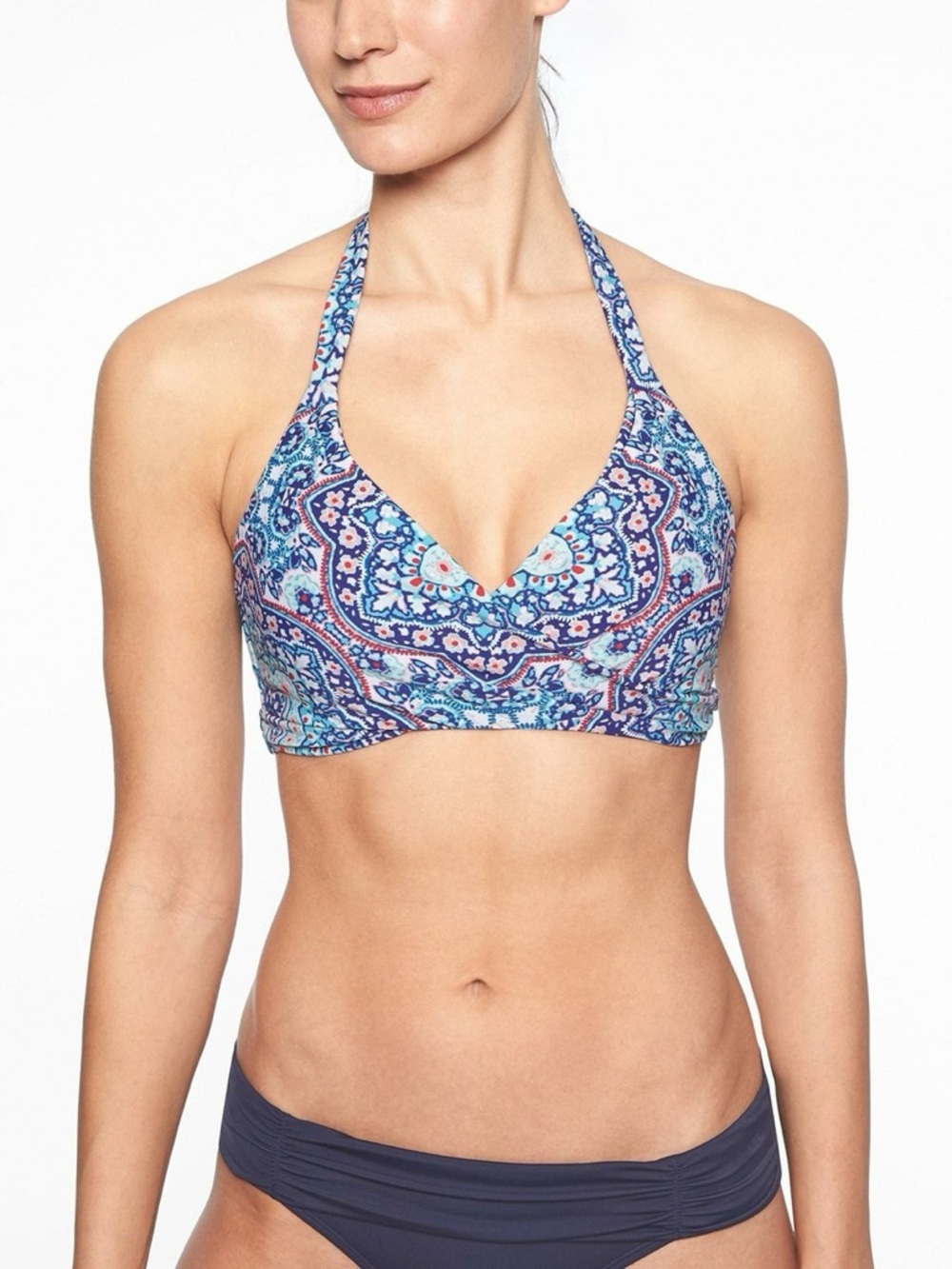 Athleta | Monaco Bra Top Wrap Bikini Top Set | Size 34 B/C & Small Bottoms